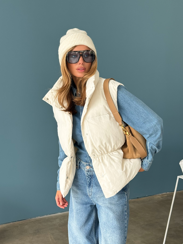 Vest CHLOE color milk