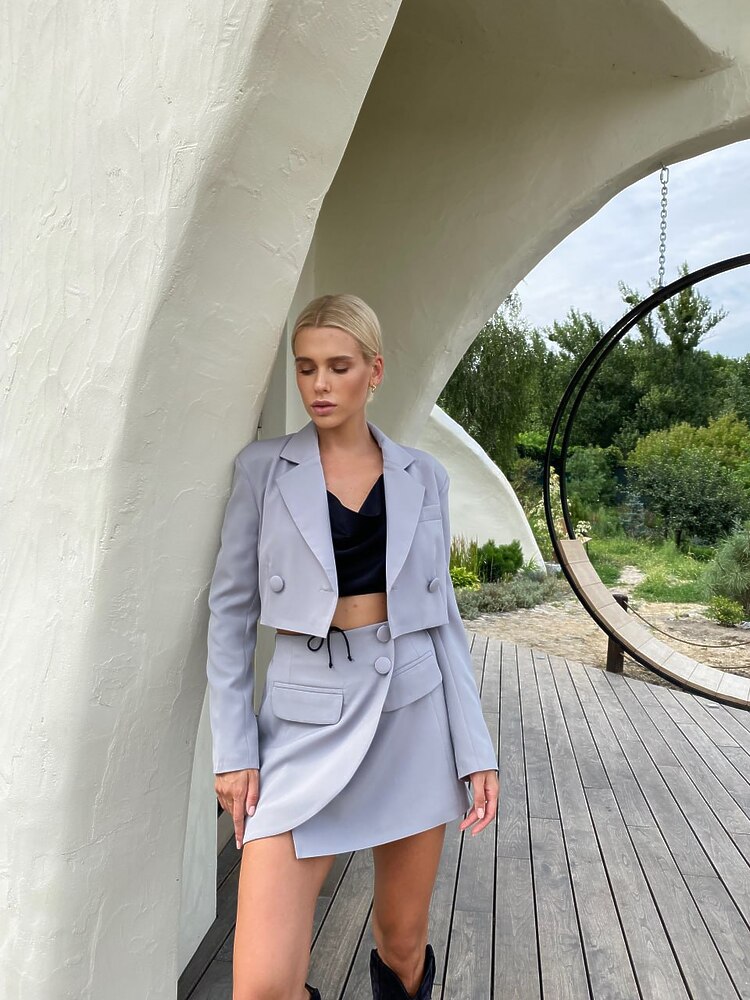 Костюм Katrin цвет серый